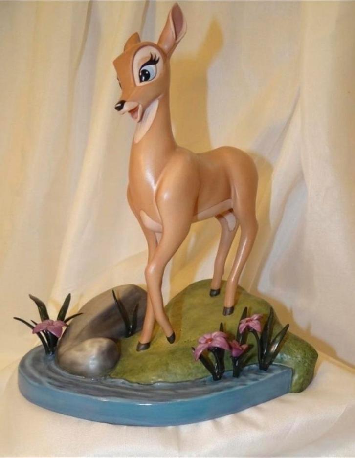 WDCC Disney Bambi Beeld - Gaaf !!Alleen ophalen!!, Verzamelen, Disney, Zo goed als nieuw, Beeldje of Figuurtje, Ophalen of Verzenden
