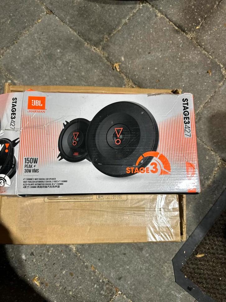 JBL Stage 3 427 Auto Speakers - 100mm, Auto diversen, Autospeakers, Nieuw, Ophalen of Verzenden