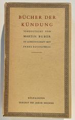 Bücher der Kündung, Martin Buber, Franz Rosenzweig, Boeken, Ophalen of Verzenden