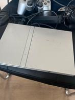 Sony PlayStation 2 (Zilver) met 2 Controllers, Ophalen, Gebruikt, Met 2 controllers