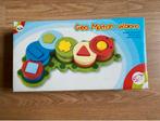 Geo Match Worm - Vormenstoof hout, 2 tot 4 jaar, 10 tot 50 stukjes, Nieuw, Ophalen of Verzenden