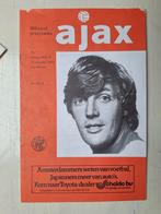 Programma Ajax- Manchester united 1976-77, Verzamelen, Boek of Tijdschrift, Gebruikt, Ophalen of Verzenden, Ajax