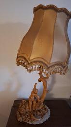 Antieke lamp, Huis en Inrichting, Lampen | Tafellampen, Gebruikt, 75 cm of meer, Hout, Antiek