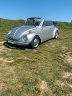 Oldtimer Volkswagen kever cabrio 1303 1.6 S 1975 zilver, 4 cilinders, Cabriolet, Handgeschakeld, 910 kg