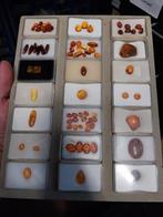 Mix lot van verschillende antieke barnsteen cabochons, Sieraden, Tassen en Uiterlijk, Edelstenen, Ophalen of Verzenden