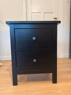 IKEA Hemnes Nachtkastje - Zwartbruin, Ophalen, Minder dan 45 cm, 55 tot 70 cm, Zo goed als nieuw