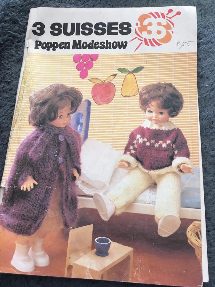 Poppen tijdschrift leuke kleertjes breien/haken jaren 80., Boeken, Hobby en Vrije tijd, Gelezen, Breien en Haken, Ophalen of Verzenden