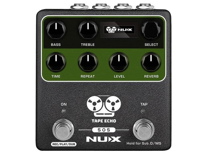 NUX Tape Echo NDD-7, Muziek en Instrumenten, Effecten, Nieuw, Delay of Echo, Reverb, Ophalen of Verzenden