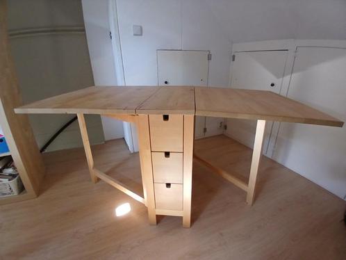 Bureau / Klaptafel voor kleine ruimte Gereserveerd, Huis en Inrichting, Tafels | Eettafels, Gebruikt, 50 tot 100 cm, 100 tot 150 cm