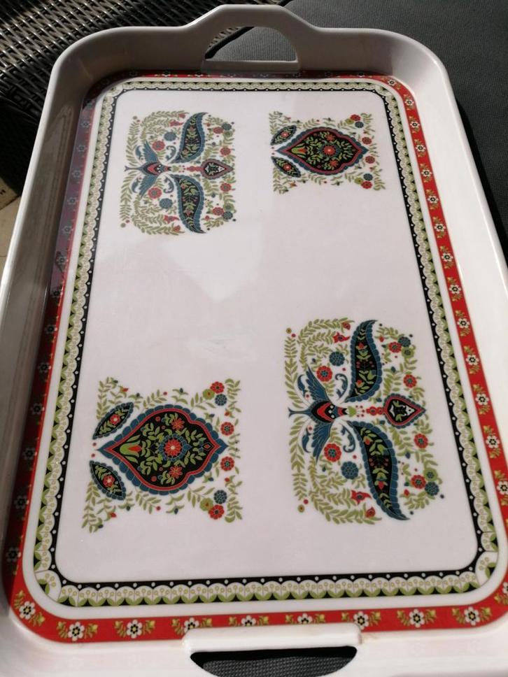 Pacific Collection Dienblad met Paisley jaren 70 's, Huis en Inrichting, Woonaccessoires | Dienbladen, Zo goed als nieuw, Kunststof