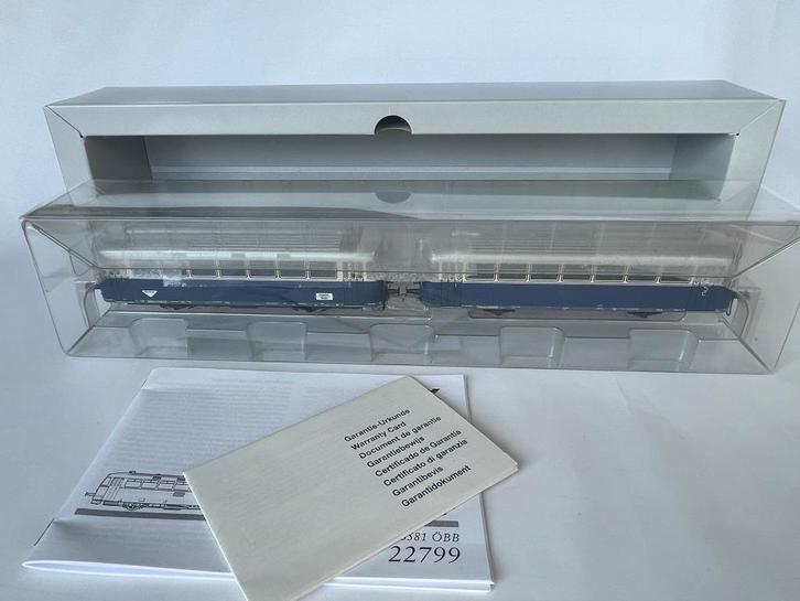 Trix 22799 Railbus Rh 5081 OBB Sound, Hobby en Vrije tijd, Modeltreinen | H0, Zo goed als nieuw, Locomotief, Gelijkstroom, Trix