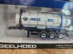 Wsi Geelhoed trailer met 20 ft swap tank container, Hobby en Vrije tijd, Modelauto's | 1:50, Ophalen of Verzenden, Zo goed als nieuw