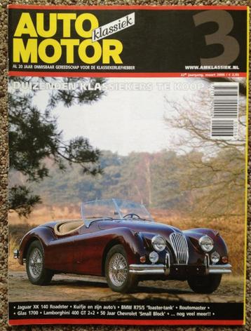 AMK: Jaguar XK 140, BMW R75/5, Glas 1700, Lamborghini 400 GT beschikbaar voor biedingen