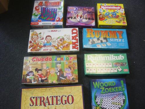 Stratego; Cluedo; MAD; Rummikub etc., Hobby en Vrije tijd, Gezelschapsspellen | Bordspellen, Zo goed als nieuw, Een of twee spelers