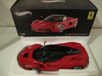 Ferrari LaFerrari - Mattel ELITE 1/18 ref : BCT79 beschikbaar voor biedingen