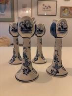 Delfts blauwe kandelaar, Antiek en Kunst, Verzenden, Keramiek of Aardewerk