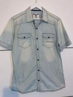 Garcia spijkerblouse mt. L, Kleding | Heren, Ophalen of Verzenden, Zo goed als nieuw, Blauw