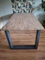 Eettafel, Ophalen, 50 tot 100 cm, Zo goed als nieuw, Metaal