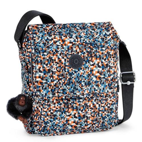 Kipling Basic Netta schouder tas pixel check Pr(nr.7 D1), Sieraden, Tassen en Uiterlijk, Tassen | Damestassen, Gebruikt, Schoudertasje