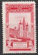 Oostenrijk cinderella - Reichsverein Kinderschutz Mariazell, Ophalen of Verzenden, Postfris