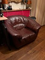 Relax fauteuil stoel leer gratis afhalen, Huis en Inrichting, Banken | Sofa's en Chaises Longues, Ophalen, Eenpersoons, Zo goed als nieuw
