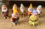7 dwergen van Sneeuwwitje en de dwergen poppetjes, Ophalen of Verzenden, Sneeuwwitje of Doornroosje, Zo goed als nieuw, Beeldje of Figuurtje