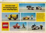 Retro reclame 1978 Lego Shell auto & politieauto, Overige typen, Ophalen of Verzenden