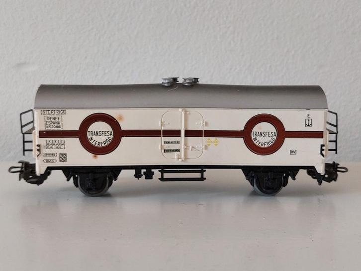 Märklin – Koelwagon Transfesa Interfrigo, Hobby en Vrije tijd, Modeltreinen | H0, Gebruikt, Wagon, Wisselstroom, Märklin, Ophalen of Verzenden