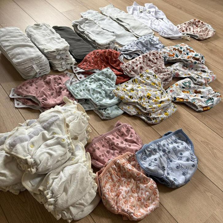 Wasbare luier set van Happy Bear, Kinderen en Baby's, Babykleding | Overige, Gebruikt, Jongetje of Meisje, Ophalen of Verzenden