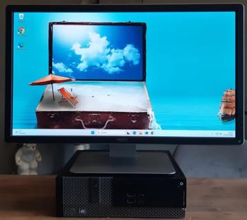 Dell 3020 Core i3 4150 3.50GHz 8gb ddr3 128 gb ssd 24"scherm beschikbaar voor biedingen