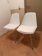Witte stoelen Kare Design Wire, Huis en Inrichting, Stoelen, Ophalen, Zo goed als nieuw, Wit, Twee