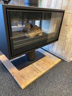 Doorkijkhaard Lacunza Verona houtkachel Showroommodel - 20 %, Niet ingevuld, Vrijstaand, Hout, Niet ingevuld