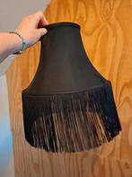 Zwart gouden lampenkap, Huis en Inrichting, Lampen | Lampenkappen, Ophalen of Verzenden, Zo goed als nieuw, Zwart, Rond