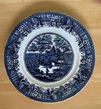 Wandbord Société Céramique Maastricht Delfts Blauw aardewerk, Ophalen of Verzenden