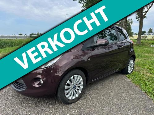 Ford Ka 1.2 Titanium|koude airco|D-riem vervangen, Auto's, Ford, Bedrijf, Te koop, Ka, ABS, Airbags, Airconditioning, Boordcomputer