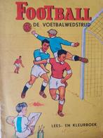 Oud voetbal kleurboek, Antiek en Kunst, Antiek | Schoolplaten, Overige thema's, Ophalen of Verzenden