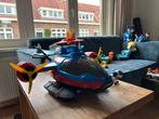Paw Patrol Vliegtuig & Mighty Pups Set, Kinderen en Baby's, Speelgoed | Actiefiguren, Ophalen of Verzenden, Gebruikt