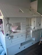 life time wit silver sparkle hutbed lifetime bed, Ophalen, 90 cm, Eenpersoons, Overige typen