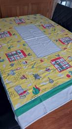 Origineel jaren 50/60 retro vintage Tafelkleed 150x130 cm, Huis en Inrichting, Ophalen, Zo goed als nieuw, Rechthoek
