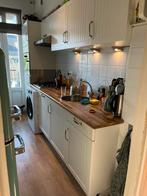 Keuken (ingebouwde koelkast, vaatwasser en combi oven), Huis en Inrichting, Keuken | Complete keukens, Ophalen, Gebruikt, Enkelwandige keuken