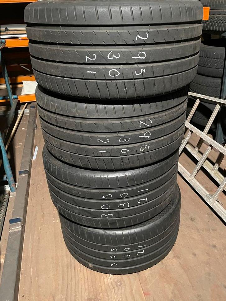 Michelin pilot sport 4s, Auto-onderdelen, Banden en Velgen, Band(en), Zomerbanden, 21 inch, 295 mm, Ophalen