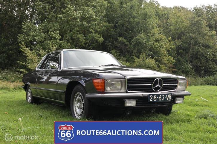 Mercedes-Benz 350 SLC | 1972 | Route 66 Auctions, Auto's, Oldtimers, Bedrijf, Te koop, Mercedes-Benz, Benzine, Overige carrosserieën