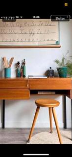 Vintage Jaren 60 Bureau/Kaptafel - Prima Staat!, Ophalen of Verzenden, Zo goed als nieuw, Bureau