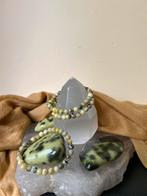 Lizardiet serpentijn beschermt magie hoge trilling kundalini, Met bedels of kralen, Nieuw, Ophalen of Verzenden, Groen