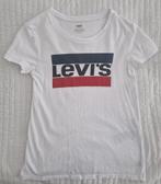 Levi's t-shirt wit maat xs merk tshirt levis dames kleding, Verzenden, Wit, Korte mouw, Maat 34 (XS) of kleiner