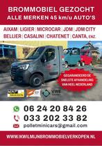 Brommobiel inkoop/alle merken schade’s, Overige merken, Gebruikt, Verzenden, 16 km/u of meer