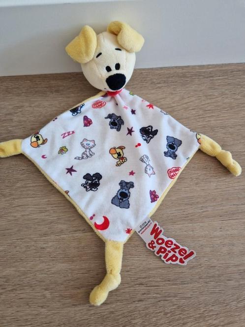 Knuffeldoekje Pip hond geel van Woezel doekje K8960, Kinderen en Baby's, Speelgoed | Knuffels en Pluche, Ophalen of Verzenden
