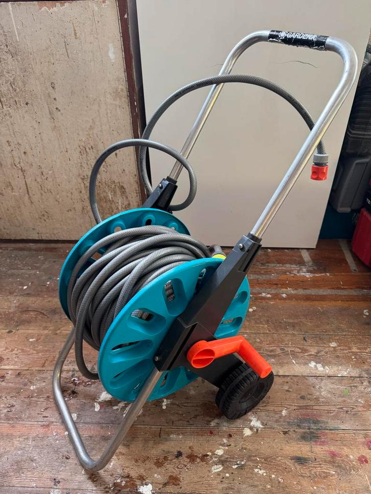 Gardena Slanghaspel - Perfect voor je tuin!, Tuin en Terras, Tuinslangen, Gebruikt, Tuinslanghaspel, Ophalen of Verzenden