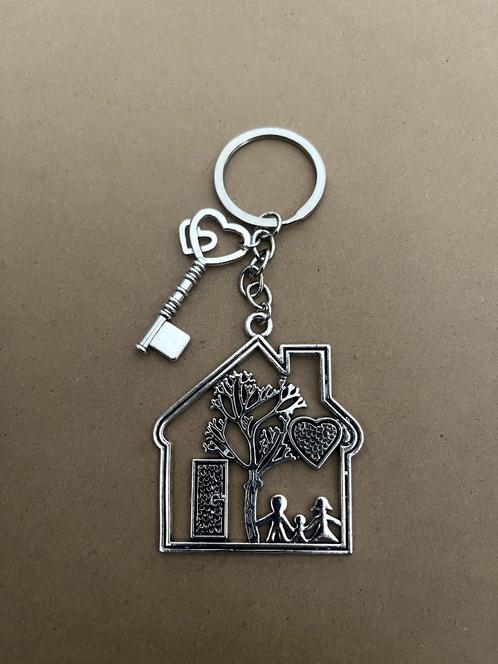 Sleutelhanger huis met sleutel, verhuizen, wonen, verhuizing, Verzamelen, Sleutelhangers, Nieuw, Overige typen, Ophalen of Verzenden