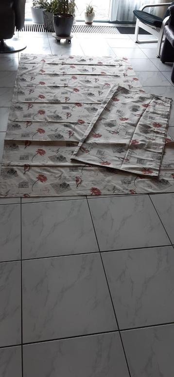 Overgordijnen met Vogeltjes maat 135x254 pér Gordijn.. beschikbaar voor biedingen